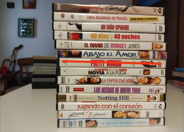 DVDs Comedia Romántica