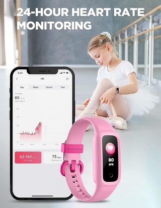 Pulsera de actividad niños rosa NUEVA