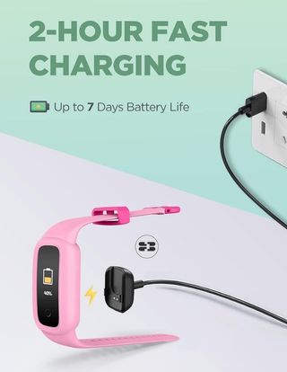 Pulsera de actividad niños rosa NUEVA