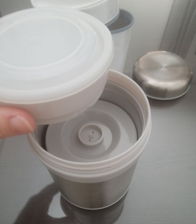 Fiambrera de acero inoxidable