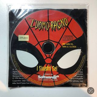 CD-ROM L’Uomo-Ragno: I Sinistri Sei, 