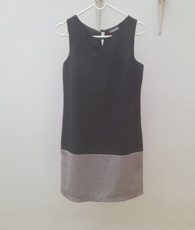 Vestido XS STREET ONE negro y gris