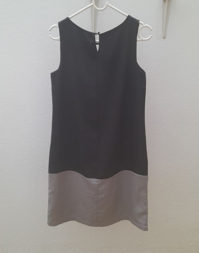Vestido XS STREET ONE negro y gris