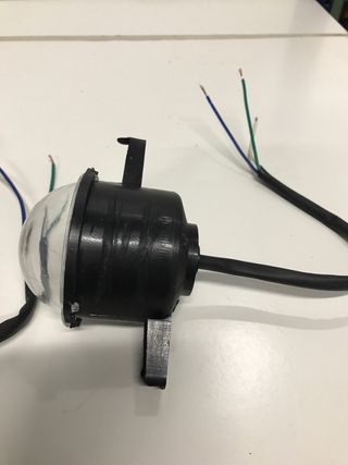 juego de luces cortas y largas de led 