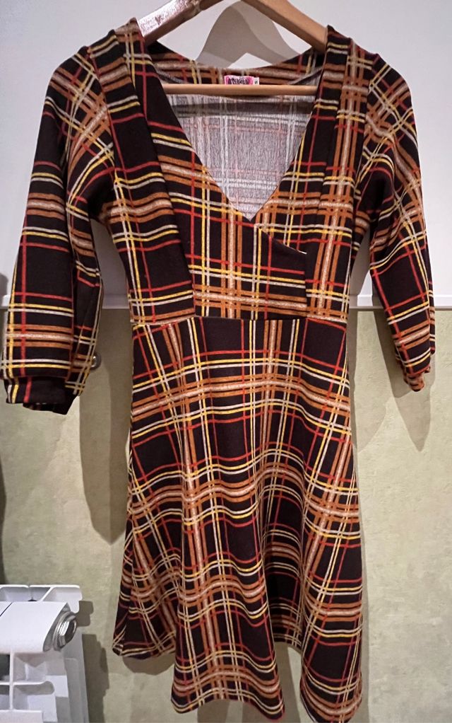 vestido punto invierno