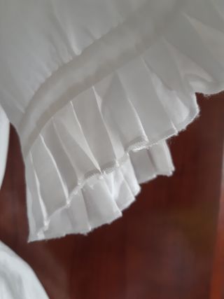 Camisa blanca de fiesta