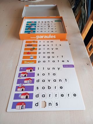 Formar paraules juego