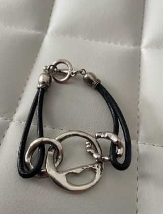 Pulsera plateada