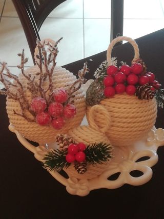 Palline di natale fatte a mano