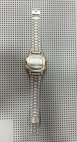 Casio reloj unisex,dorado y negro A178W