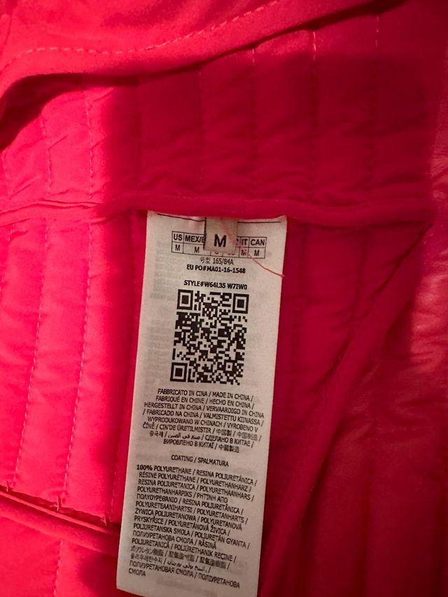chaqueta piel guess