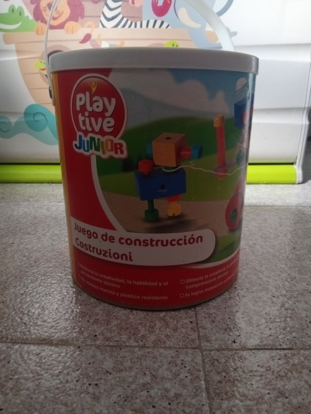 Juego de construcción de madera (Playtive Junior)