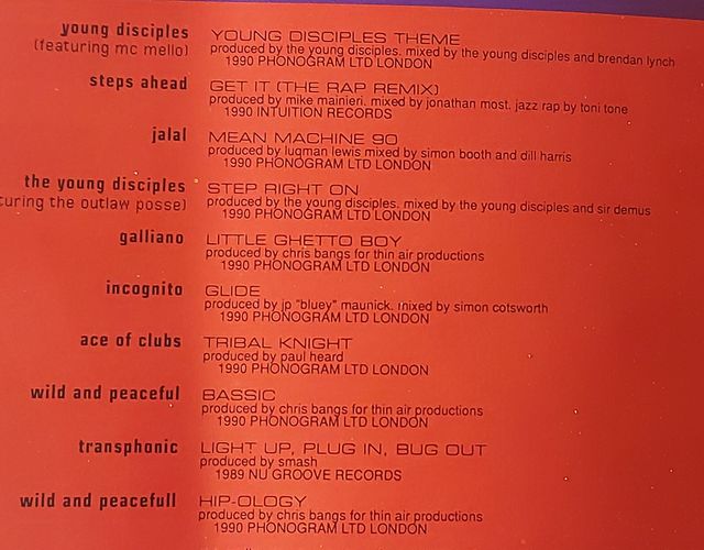 lote 5 cds música dance tecno acid jazz house