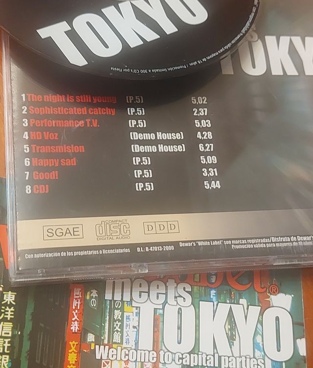 lote 5 cds música dance tecno acid jazz house