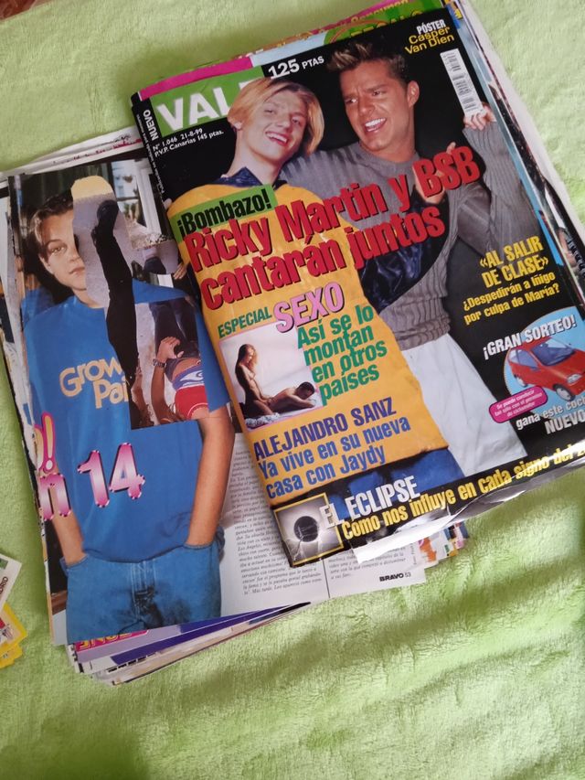 Recortes de revista super pop