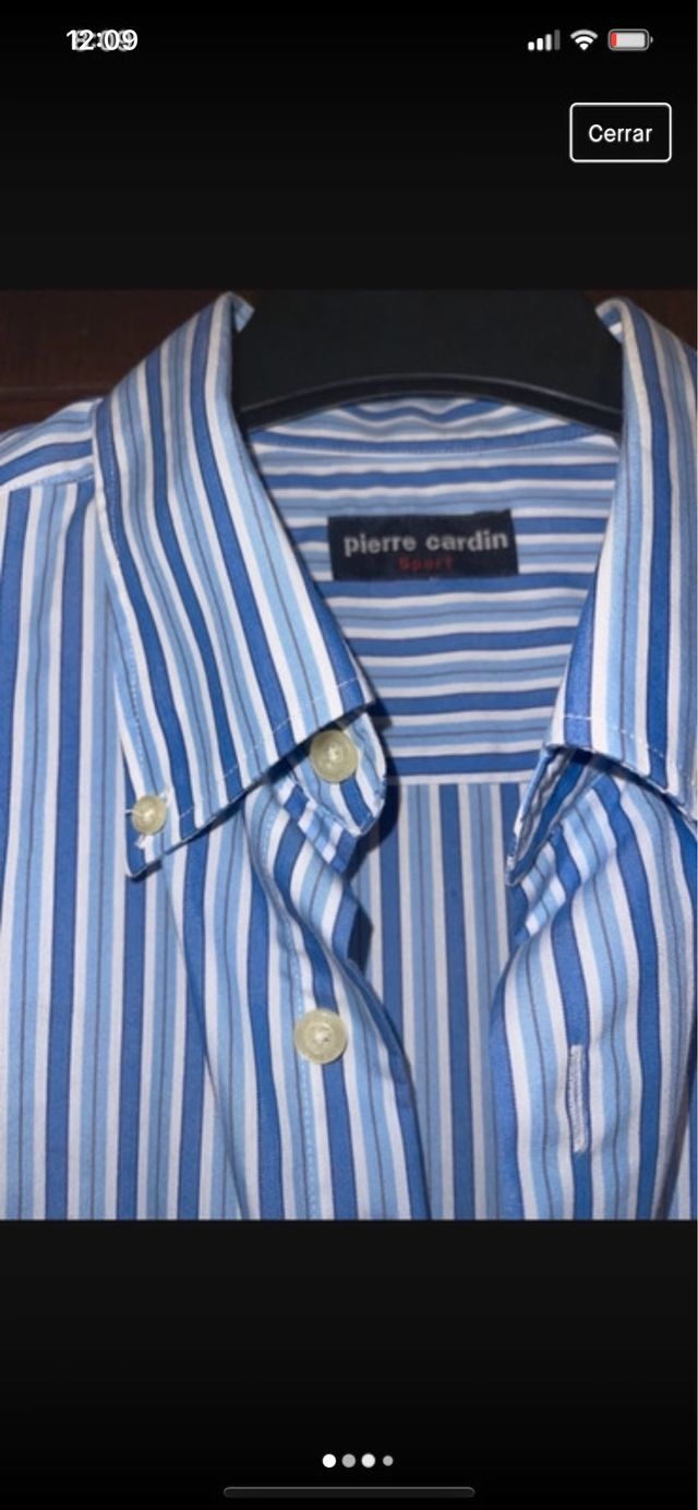 camisa de hombre pierre cardin