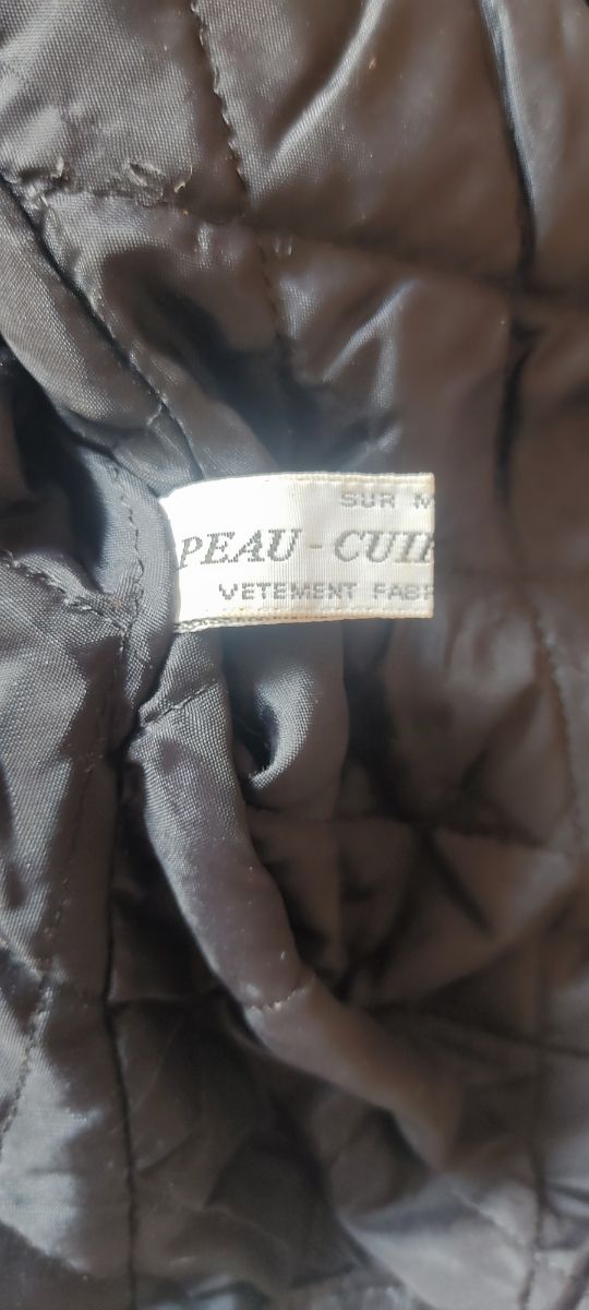 Cazadora infantil estilo rockero (CUERO)