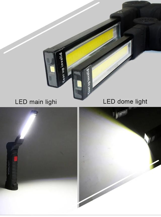 Linterna Led Recargable y Magnética