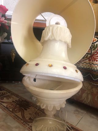 lampara de mesa Alabastro