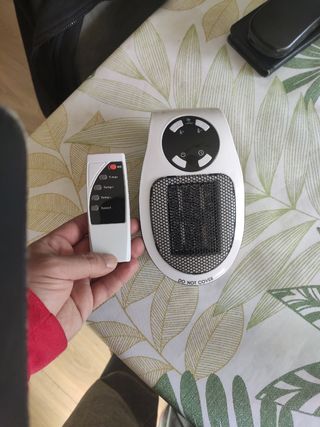 Calefactor 500w. No hago envíos 