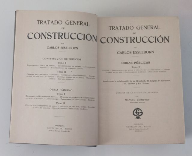 Tratado general de construcción. Tomo II