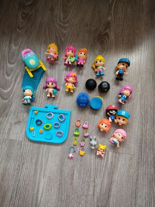 Lote de muñecos y accesorios pinypon