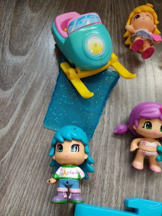 Lote de muñecos y accesorios pinypon