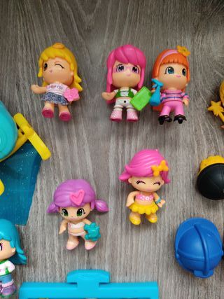 Lote de muñecos y accesorios pinypon