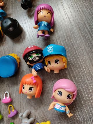 Lote de muñecos y accesorios pinypon