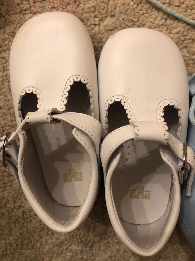 2pares Zapatos clásicos bebé Talla 22