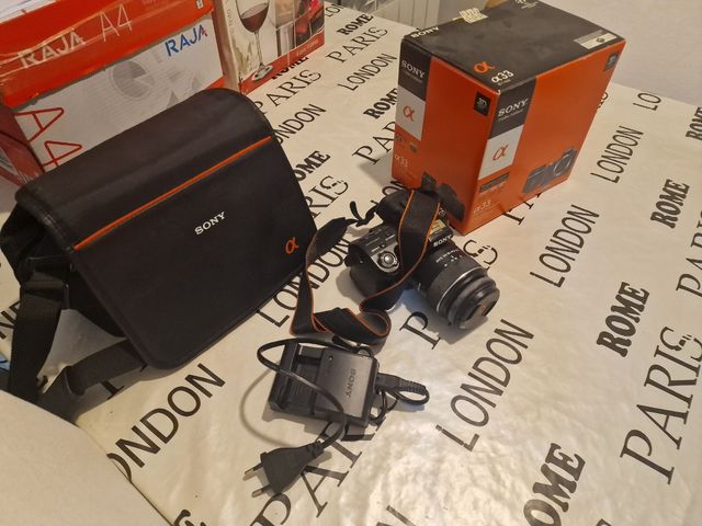 Cámara sony alpha 33