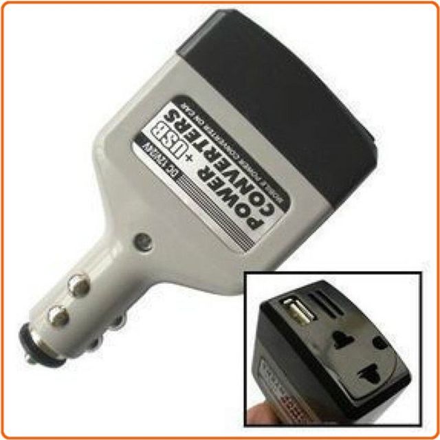 Conversor usb. Mechero coche.