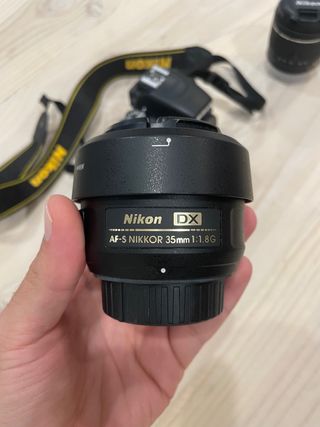 nikon d3500 + 35mm Nikkor