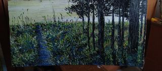 Impresionismo abstracto paisaje