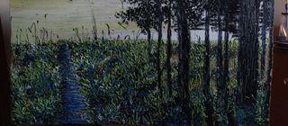 Impresionismo abstracto paisaje