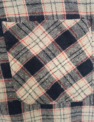 Camisa caballero cuadros tipo franela.