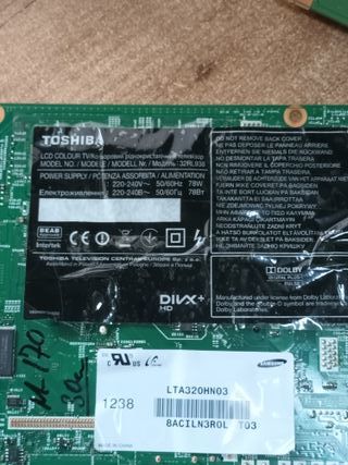SSL320_3E2B, PLACA INVERTER LED, TOSHIBA 32RL938