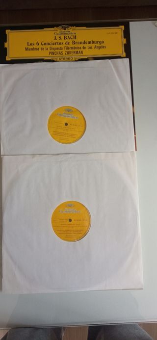 J.S.BACH (Vinilos, Deutsche Grammophon)