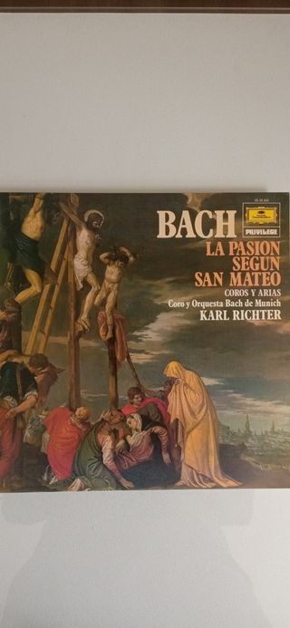 J.S.BACH (Vinilos, Deutsche Grammophon)