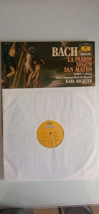 J.S.BACH (Vinilos, Deutsche Grammophon)