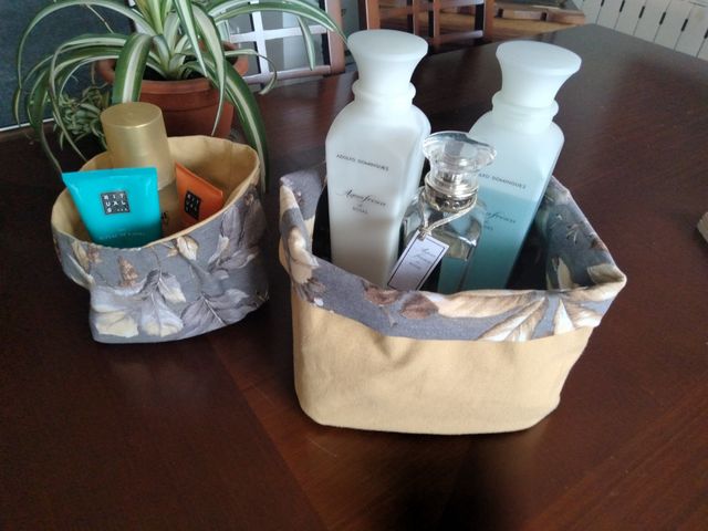 Cesta reversible . Ideas para regalar