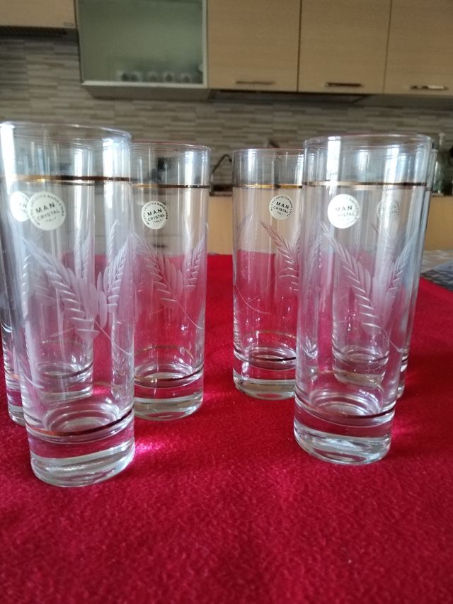 6 bicchieri vintage