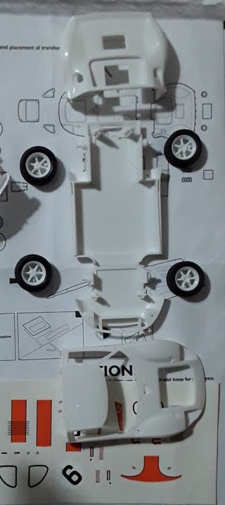 Ford GT40 Le Mans '68 maqueta plástico Esc.  1/32