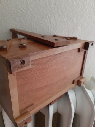 Costurero madera vintage