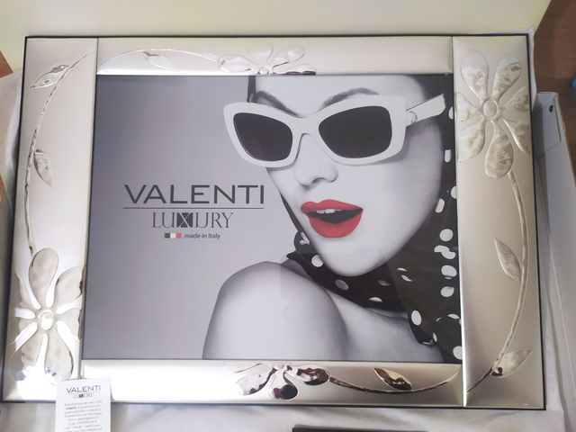 Cornice portafoto in argento - Valenti Luxury