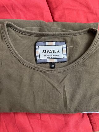 Camiseta Siksilk basica X/S