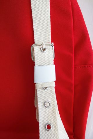 (NUEVA) Mochila ligera roja 100% algodón Pull&Bear