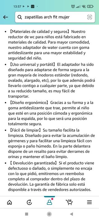 Reductor WC niños, adaptador WC niños