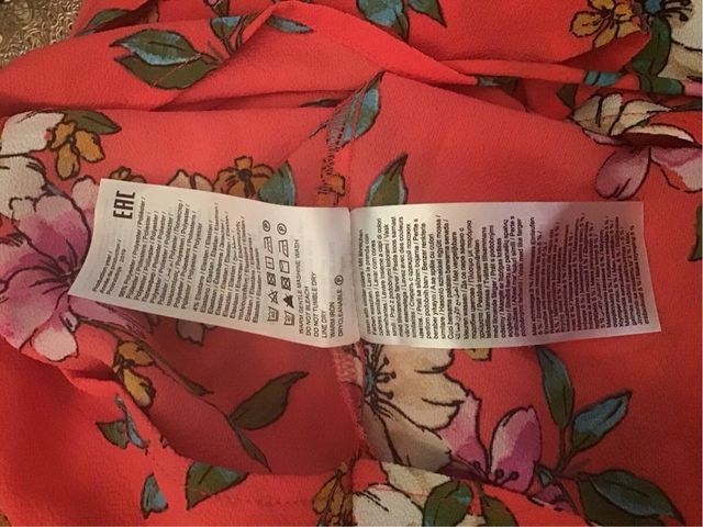 Vestido de tirantes largo talla 36