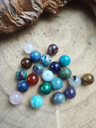 Bracciale in macrame con fluorite